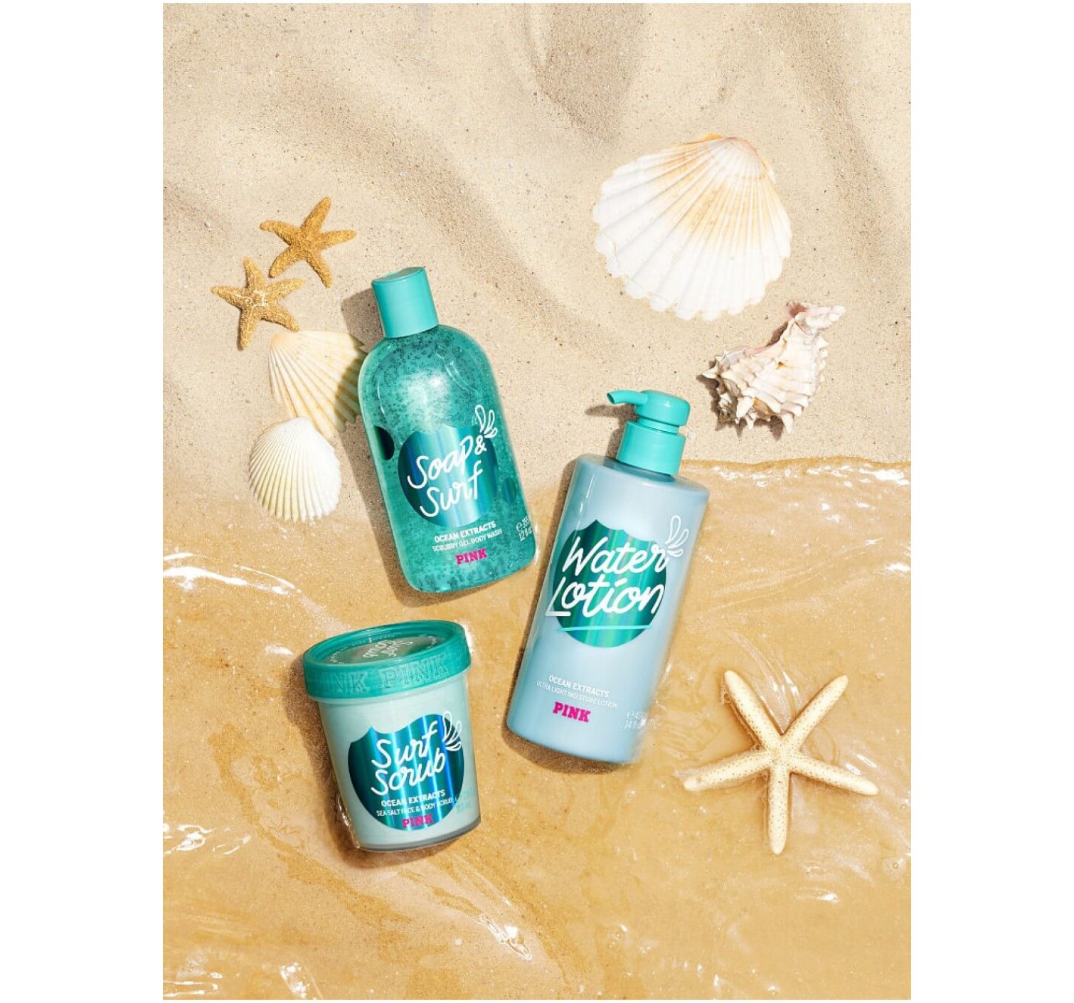 Скраб Victoria’s Secret Surf Scrub Sea Salt Face & Body Scrub with Ocean Extracts