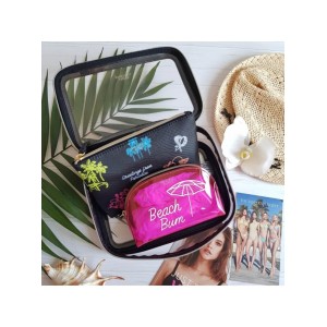 3 в 1 Набор косметичек Victoria’s Secret Beach Bum Backstage Nested Trio
