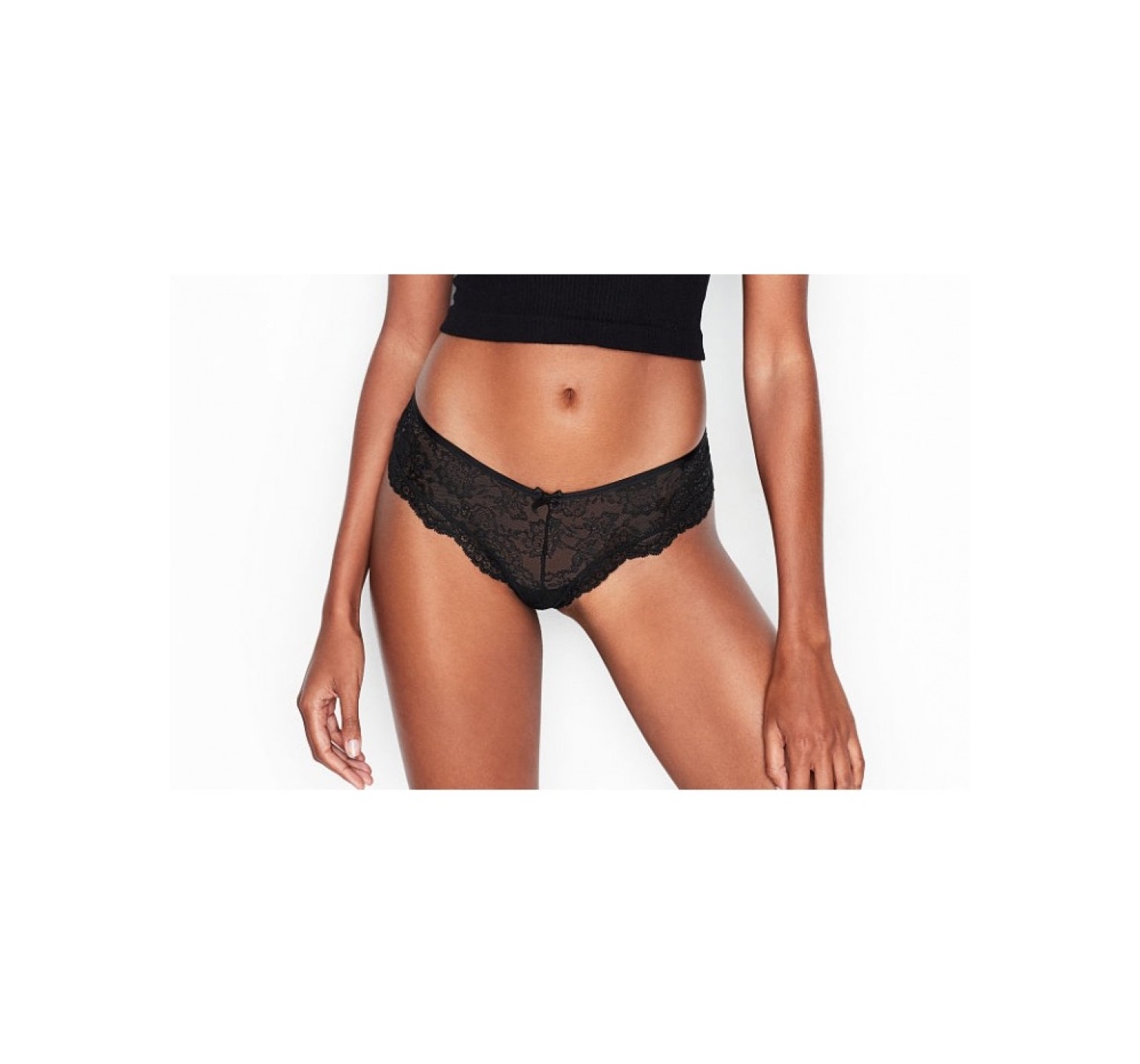 Трусики Victoria’s Secret Very Sexy Black Cheeky panty