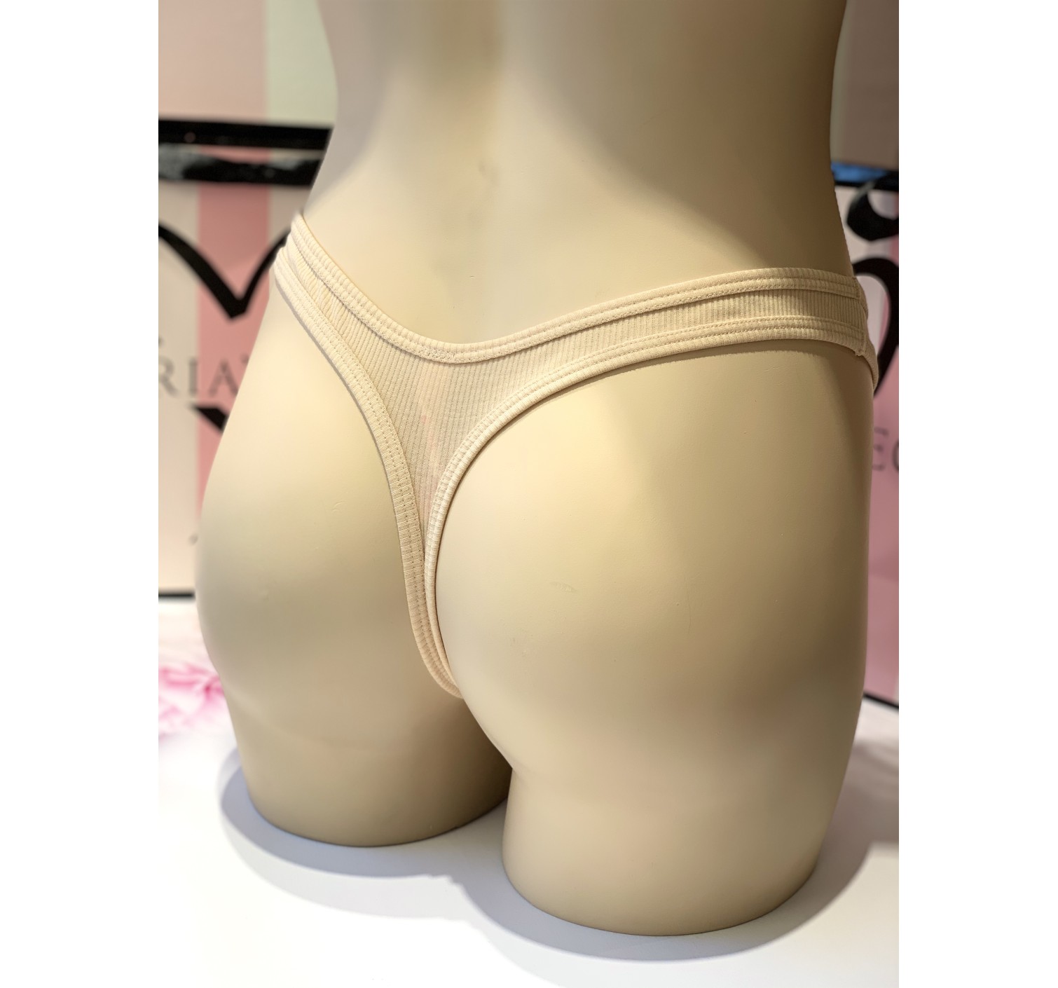 Трусики Victoria's Secret PINK Cotton thong panty