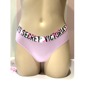 Трусики Victoria’s Secret Hiphugger panty Floral logo VS