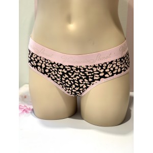 Трусики Victoria’s Secret  Animal print Hiphugger panty logo VS