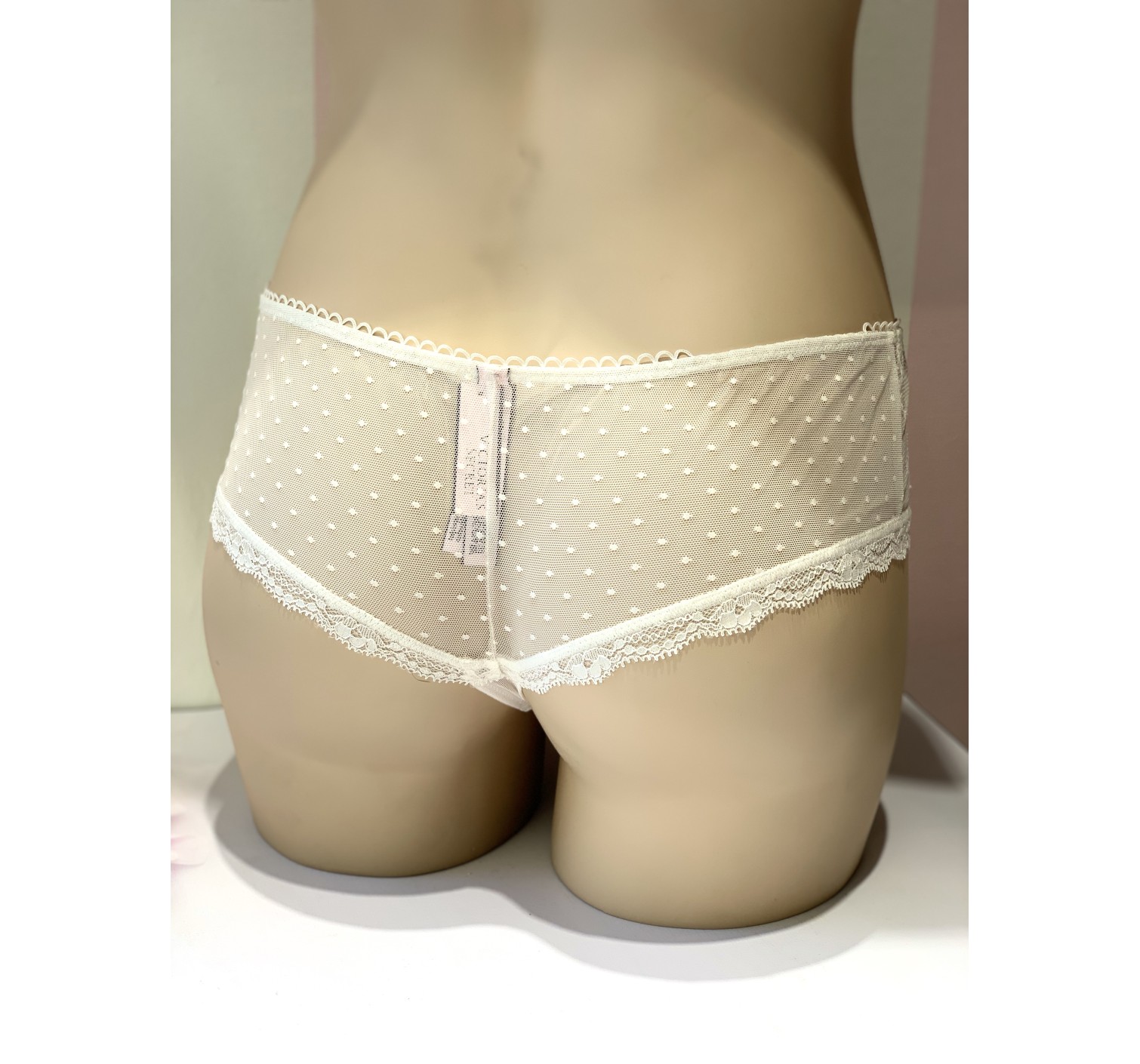 Трусики Victoria’s Secret Dream Angels wide sude thong panty