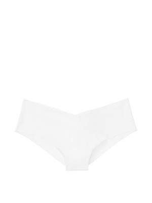 Трусики бесшовные Victoria’s Secret White Cheeky panty