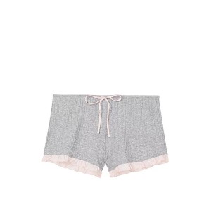 Пижамные шорты Victoria’s Secret Ribbed Ruffle Sleep Short