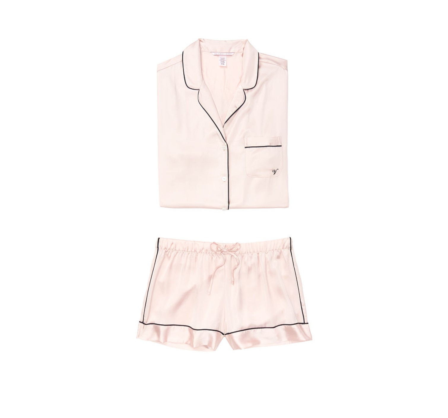 Сатинова піжама Victoria's Secret The Satin Short PJ Set