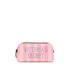 Косметичка Victoria’s Secret signature stripe beauty bag