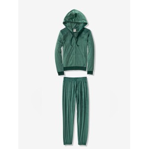 Спортивный костюм Victoria’s Secret Sport Pink Velour Dark Ivy