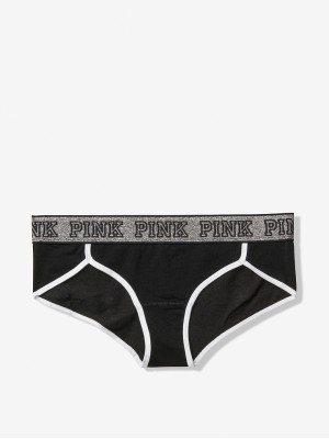 Трусики Victoria's Secret PINK Hipster cotton black
