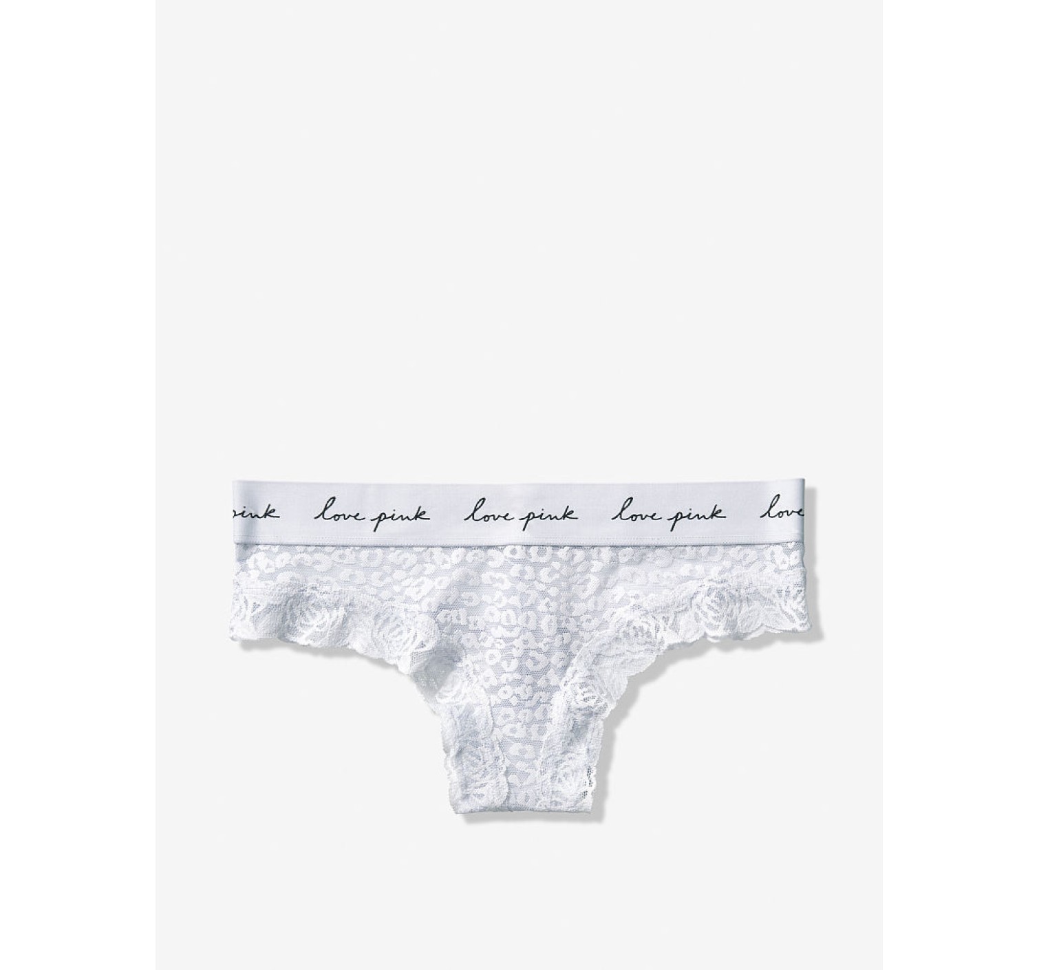 Трусики чики Victoria’s Secret PINK Cheeky logo Love Pink