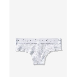 Трусики чики Victoria’s Secret PINK Cheeky logo Love Pink