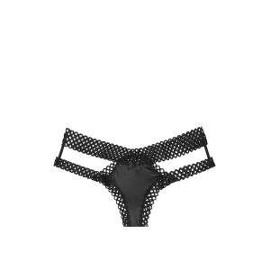 Трусики Victoria’s Secret Very Sexy Black Lace Cheeky