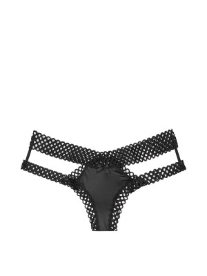 Трусики Victoria’s Secret Very Sexy Black Lace Cheeky