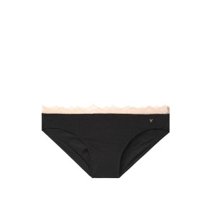 Трусики Victoria Secret Viry Sexy Bikini Cotton Black