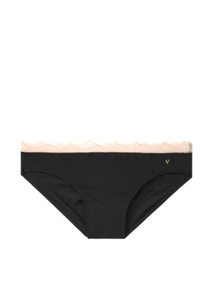 Трусики Victoria’s Secret Very Sexy Bikini Cotton Black 