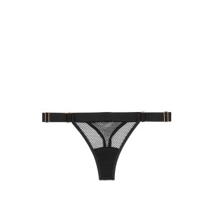 Трусики Victoria’s Secret Very Sexy Thong стринги черные