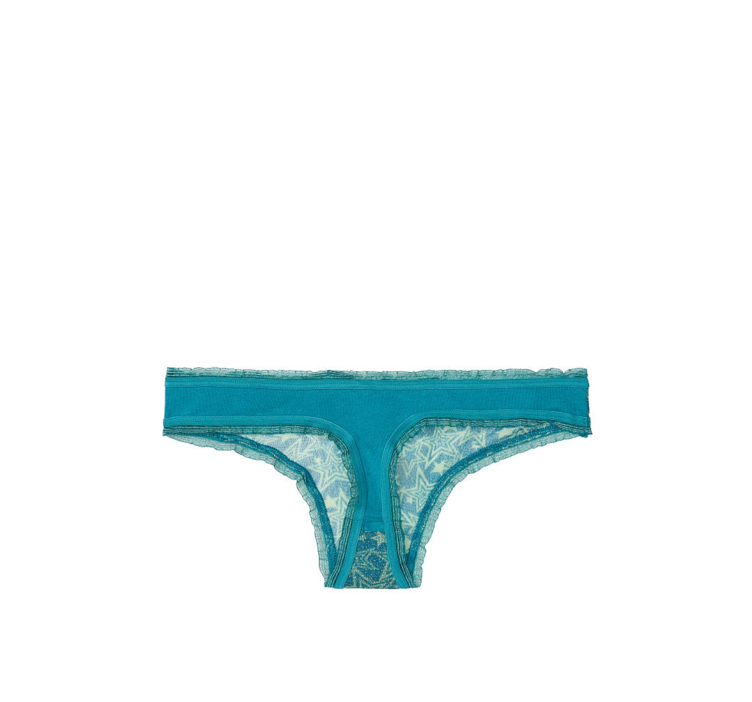 Трусики стрінги Victoria's Secret Thong print Stars