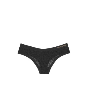 Трусики стринги Victoria’s Secret Pink Black Thong 