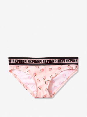 Трусики Victoria’s Secret PINK Peach print Bikini panty