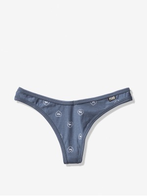 Трусики Victoria’s Secret PINK Cotton Logo hearts