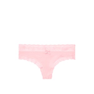 Трусики Victoria’s Secret Dollhouse Micro Lace Thong Panty