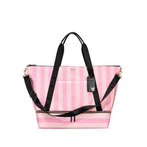 Сумка Victoria’s Secret Signature Stripes Travel Bag