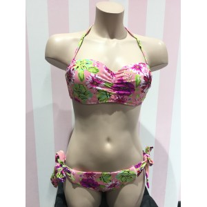 Купальник бандо Victoria’s Secret Flower print