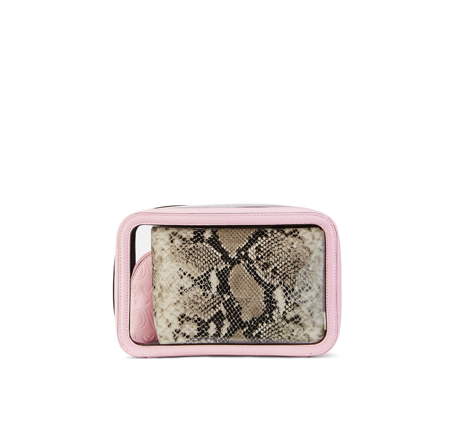 3 в 1 косметичка Victoria’s Secret LOVE Pink Backstage Nested Trio