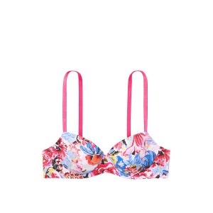Комплект белья Victoria’s Secret x Mary Katrantzou Floral Lined Denim Bra & Floral Cheekini Panty