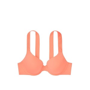Бюстгальтер T-shirt Push-Up Full Coverage Logo Bra Neon pink
