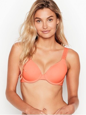 Бюстгальтер T-shirt Push-Up Full Coverage Logo Bra Neon pink