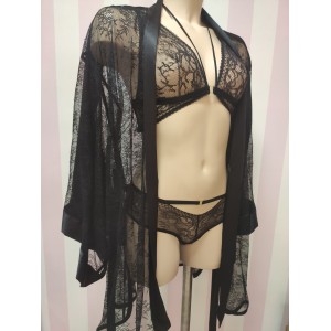 Комплект белья Victoria’s Secret Very Sexy Black Lace