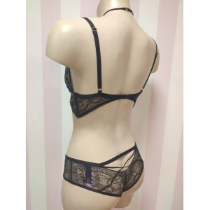 Комплект белья Victoria’s Secret Very Sexy Black Lace