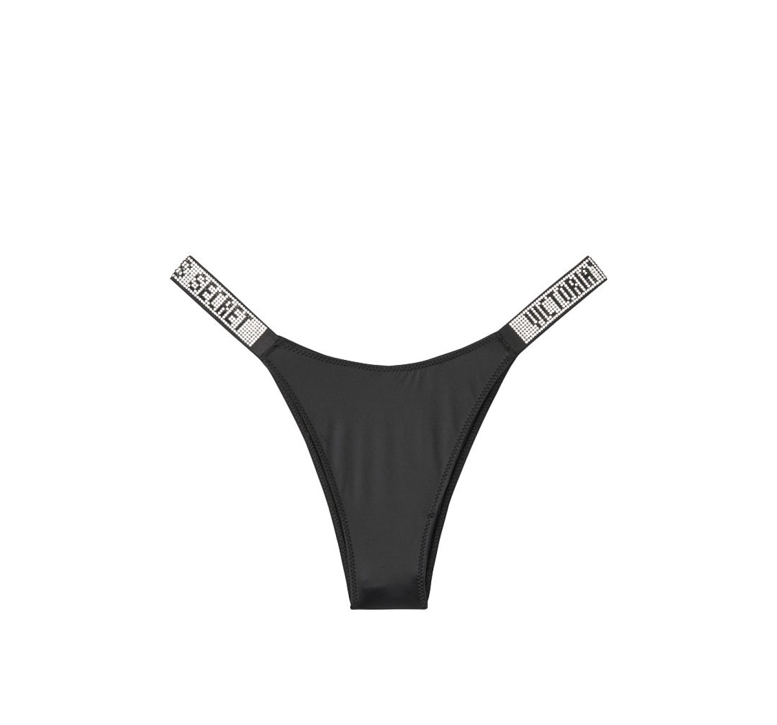Комплект білизни Victoria's Secret Black Very Sexy Embellished Strap Push-up Bra set