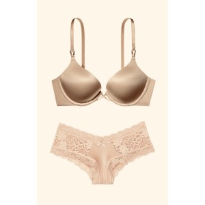 Комплект білизни Victoria's Secret Very Sexy Bombshell Add-2-cups Beige Bra set