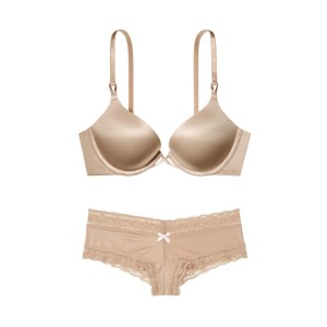 Комплект білизни Victoria's Secret Very Sexy Bombshell Add-2-cups Beige Bra set