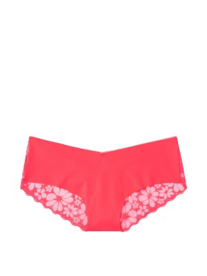 Трусики бесшовные Victoria’s Secret No-show Bikini Panty Mesh Back Wild Watermelon