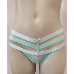 Трусики чики Victoria’s Secret Very Sexy Strappy Mint Cheeky panty 