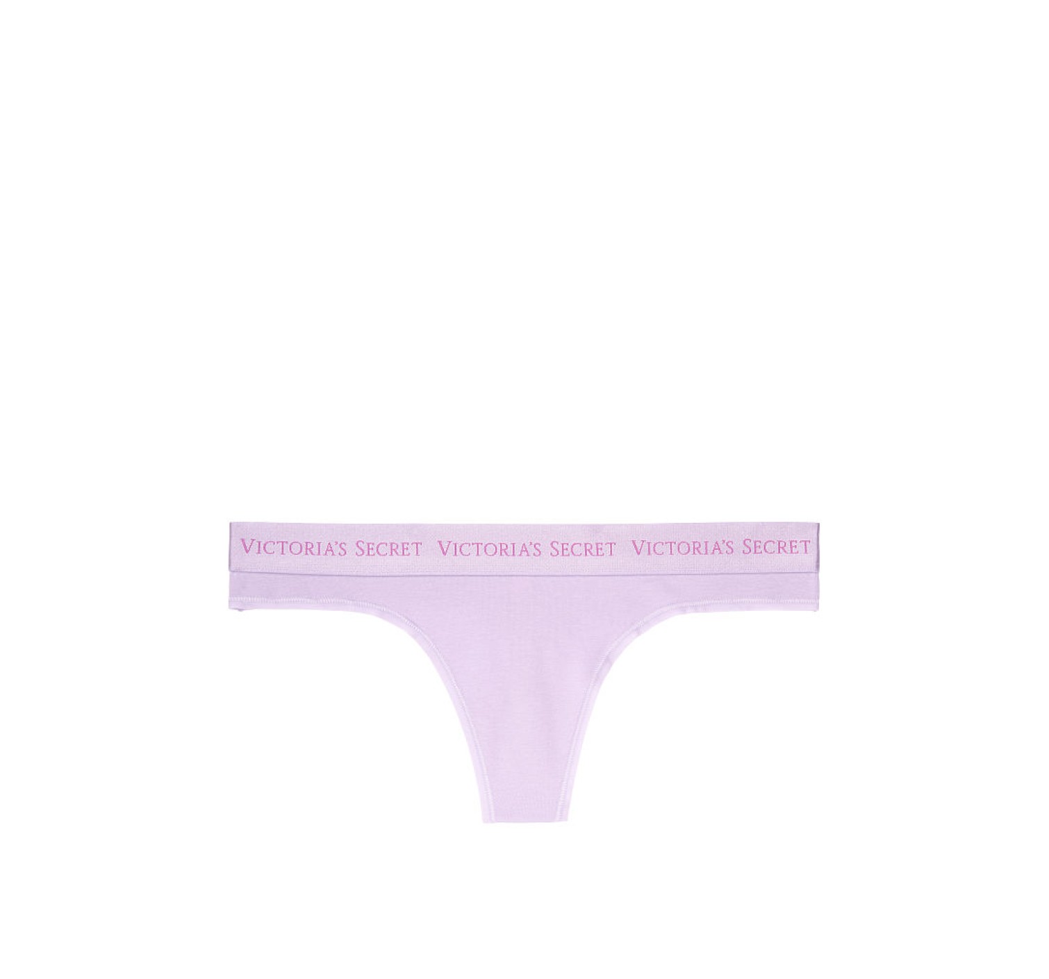 Трусики стринги Victoria's Secret Orchid bloom Thong Logo panty