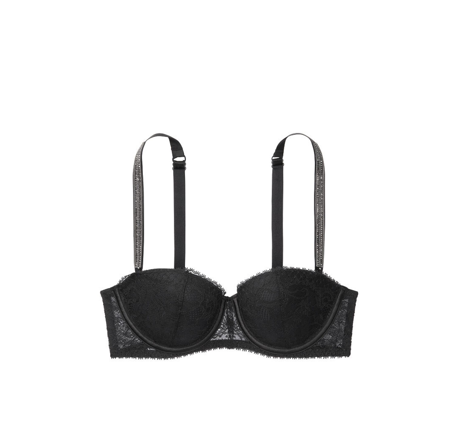 Комплект белья Victoria’s Secret Very Sexy Lightly Lined Shine Strap Balconette Bra set