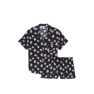 Пижама Victoria’s Secret Cotton Short PJ Set Floral print