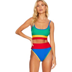 Купальник BEACH RIOT Retro Rainbow