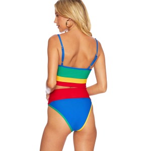 Купальник BEACH RIOT Retro Rainbow