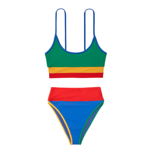 Купальник BEACH RIOT Retro Rainbow