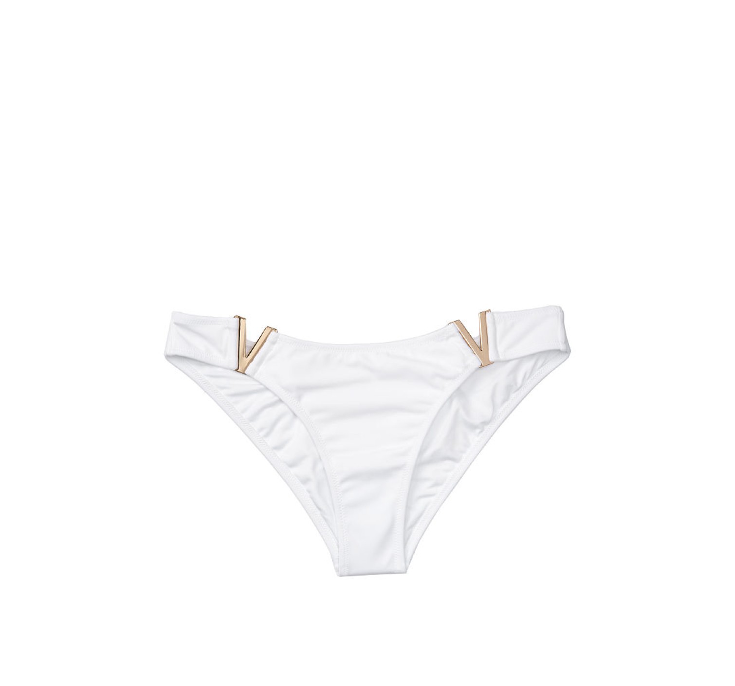 Купальник Виктория Сикрет V-hardware White Bralette & Brazilian panty
