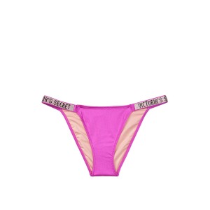 Купальник Вікторія Сікрет з подвійним пушапом Shine Strap SWIM Bikini panty Fuchsia