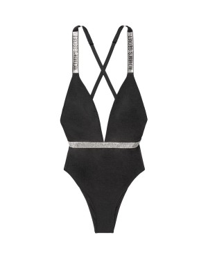 Цельный купальник Victoria’s Secret Shine Strap