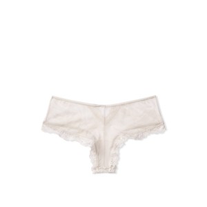 Трусики чики Victoria's Secret Very Sexy Lace Cheeky Panty Creamy