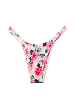 Трусики Victoria’s Secret Shine Strap Brazilian panty Call Me Rose
