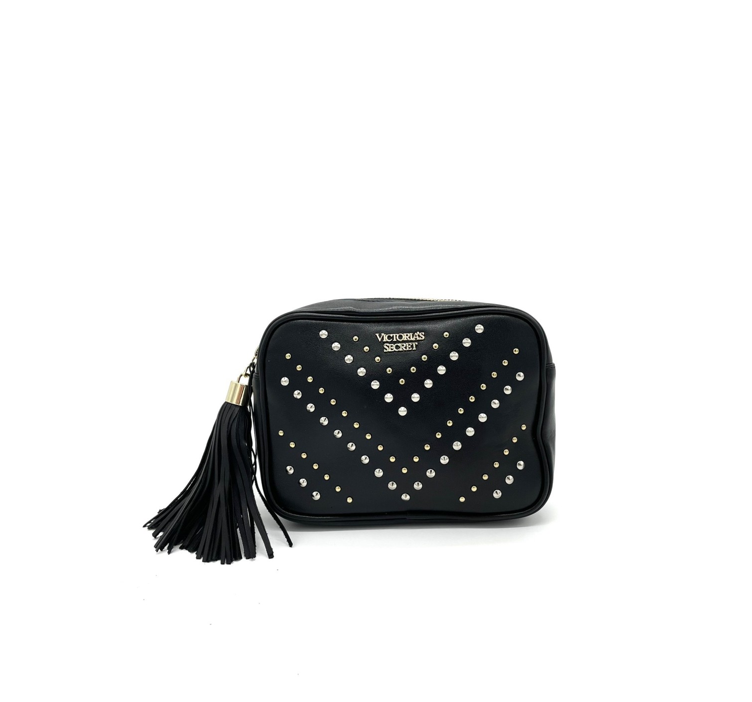 Сумка на пояс Victoria’s Secret Black & Gold Dot